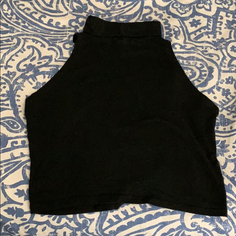 American Eagle Outfitters turtle neck crop top